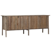 Torre Medium Brown Natural Wood Sealed Finish Sideboard